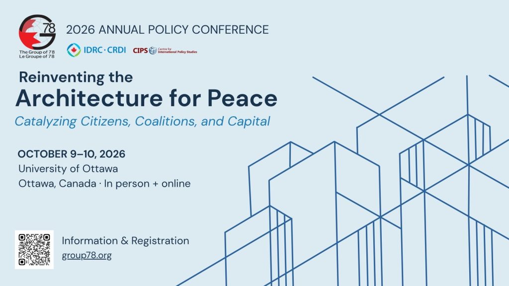 Reimagining the Architecture for Peace Confernce